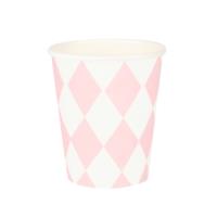 Soft Pink Diamonds Cups