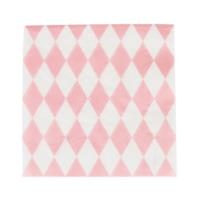 Pink Diamonds Napkins