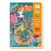 Glitter Board Mermaid Lights