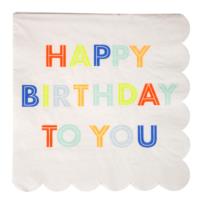 Happy Birthday to You LG Napkin