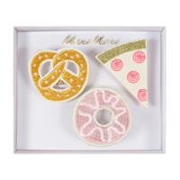 Snacks Brooches