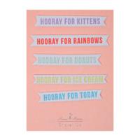 Hooray Phrases Stickers