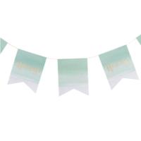 Mint Green Hooray Bunting