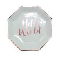 Hello World - Paper Plates