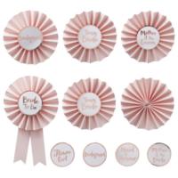 Team Bride Badges Kit