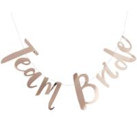 Team Bride Backdrop