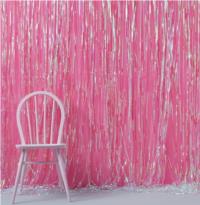 Foil Fringe Shimmer Curtain