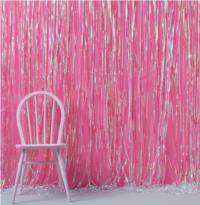 Foil Fringe Shimmer Curtain