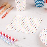 Carnival Multicoloured Dotty Napkins