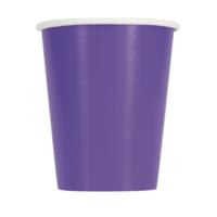 Neon Purple Paper Cup