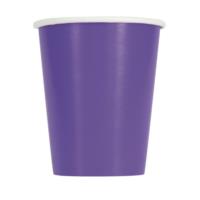 Neon Purple Paper Cup