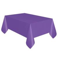 Neon Purple Plastic Table Cover