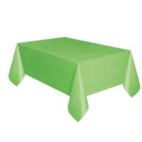 Lime Green Plastic Table Cover