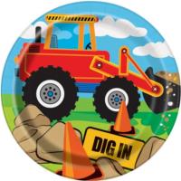 Construction Party Plates 7