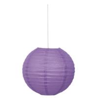Round Purple Paper Lantern