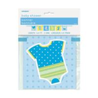 Blue Polka Dot Banner