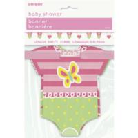 Pink Polka Dot Banner