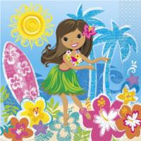 Hula Beach Party Napkins