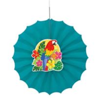 Tropical Island Luau Party Fan Decoration