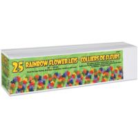 Rainbow Flower Leis
