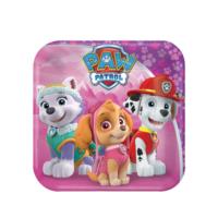 Pink Paw Patrol Dessert Plates