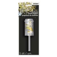 Silver and Gold Foil Confetti Popper