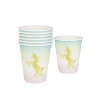 We Heart Unicorns Paper Cups