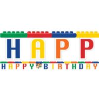 Lego Blocks Party Letter Banner