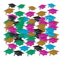 Mini Graduation Hat Confetti