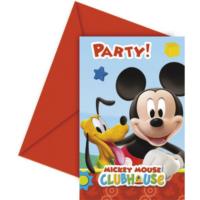 Mickey Mouse Party Invitations