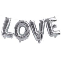 Silver Love Balloon Bunting