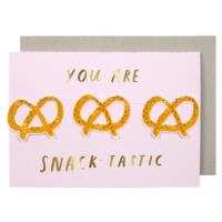 Pretzel Garland Card