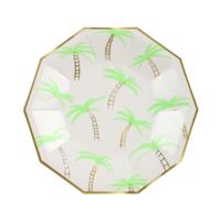 Palm Trees Plates Small