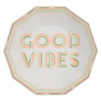 Good Vibes Plates Large