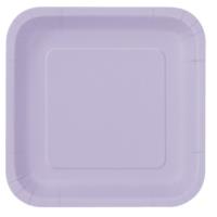 Lavender Square Plate 9