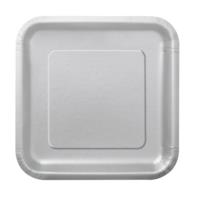 Silver Square Plate 7