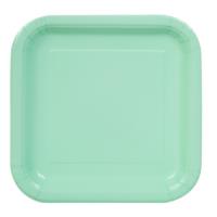 Mint Square Plate 7