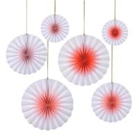 Pink Ombre Pinwheels