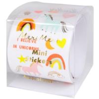 Mini Unicorn Sticker Roll