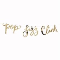 Gold Pop, Clink, Fizz Bunting